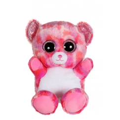 Jouet-Gipsy Toys - Brilloo Friends -Ours Hoopy 23 cm - Rose