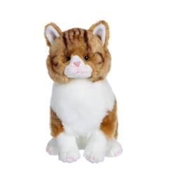 Jouet-Gipsy Toys - Chat Gros Matou - 33 cm - Marron