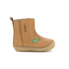 Chaussures-Chaussures fille 23-38-Boots, bottines-KICKERS Boots Socool camel