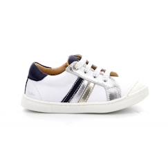 Chaussures-Chaussures fille 23-38-ASTER Baskets basses Rachella blanc
