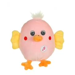 -Gipsy Toys - Funny Eggs Sonores - 15 cm - Poussin Rose & Jaune