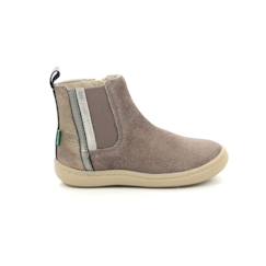 Chaussures-KICKERS Boots Kickpolina gris