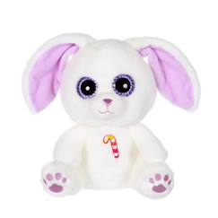 Jouet-Premier âge-Peluches-Gipsy Toys - Sweet Candy Pets - Lapin - 25 cm - Mauve & Blanc