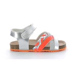 Chaussures-Chaussures fille 23-38-Sandales-MOD 8 Sandales Koenia argent