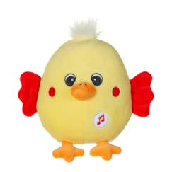 -Gipsy Toys - Funny Eggs Sonores - 15 cm - Poussin Jaune & Rouge
