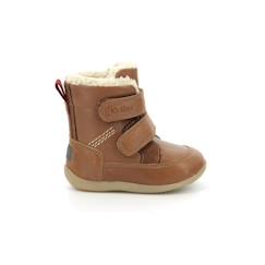 Chaussures-Chaussures fille 23-38-Boots, bottines-KICKERS Boots Bamakratch camel