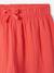 Pantalon fille legging large blanc imprimé+corail+mauve+vert sauge 6 - vertbaudet enfant 