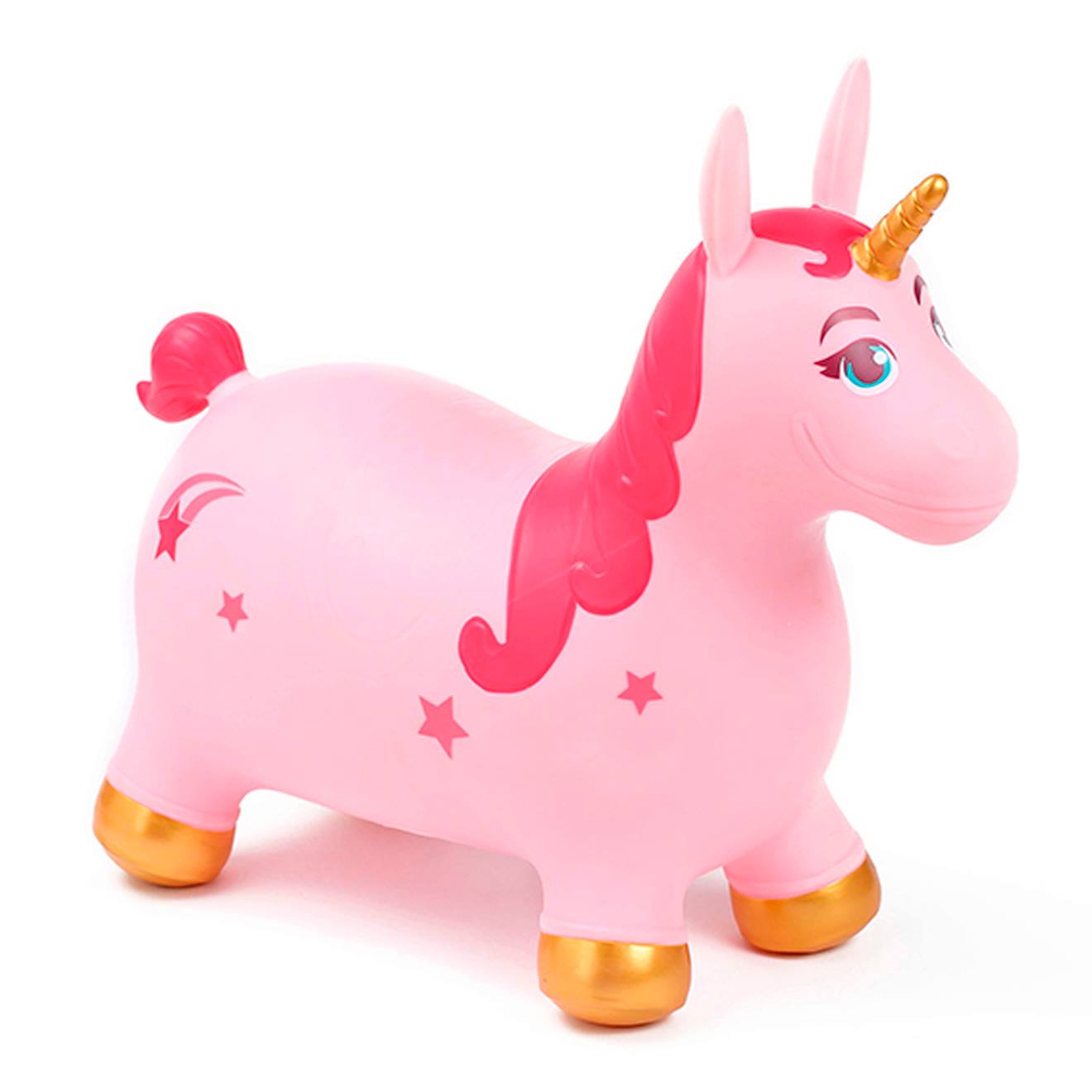 Mon animal sauteur licorne rose