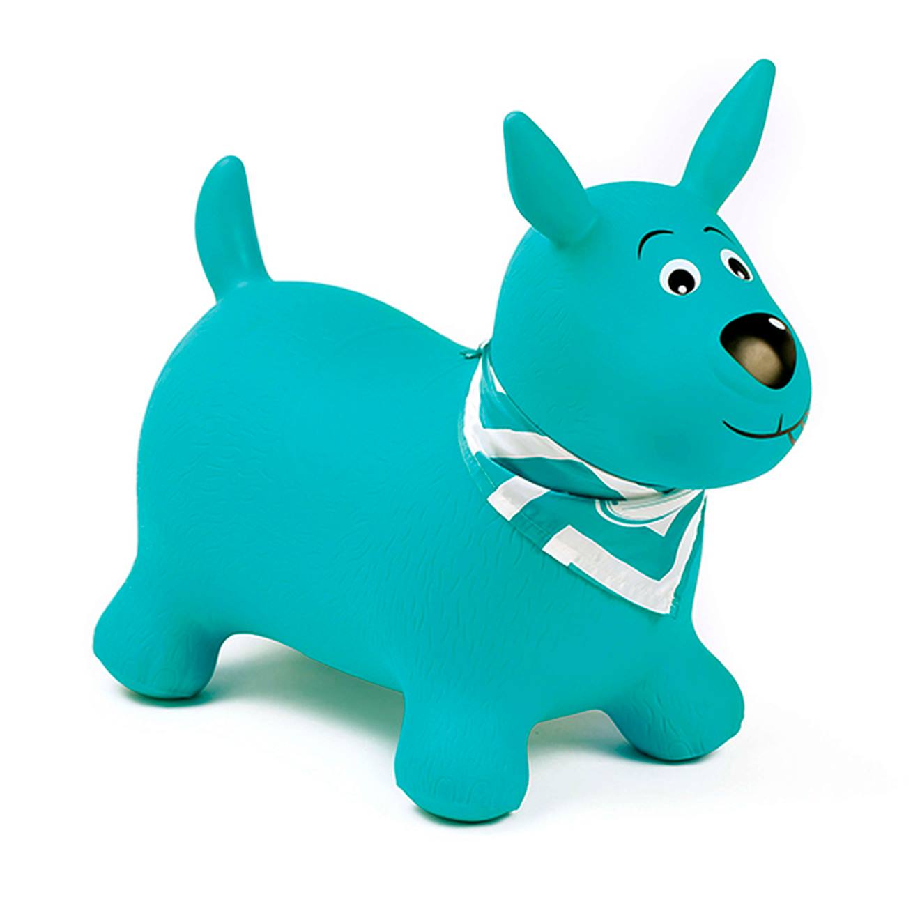 Mon animal sauteur chien bleu