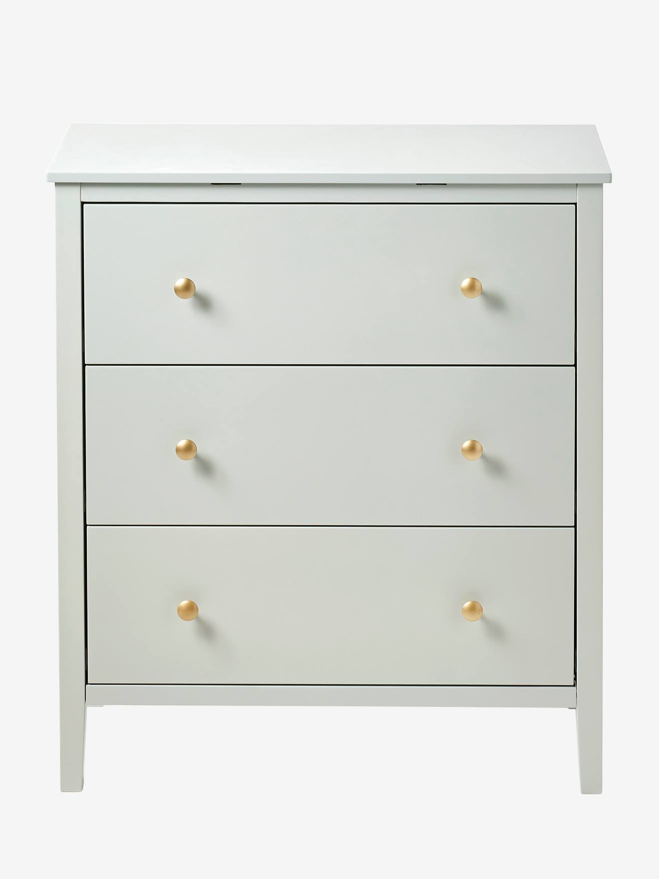 Commode PARISIENNE 42 cm vert d'eau