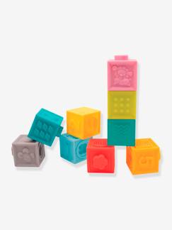 Jouet-Premier âge-Premières manipulations-Set de 9 cubes emboitables - LUDI