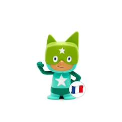 Jouet-Jeux éducatifs-tonies® - Figurine Tonie Créatif - Super-Héros - Turquoise - Figurine Audio pour Toniebox