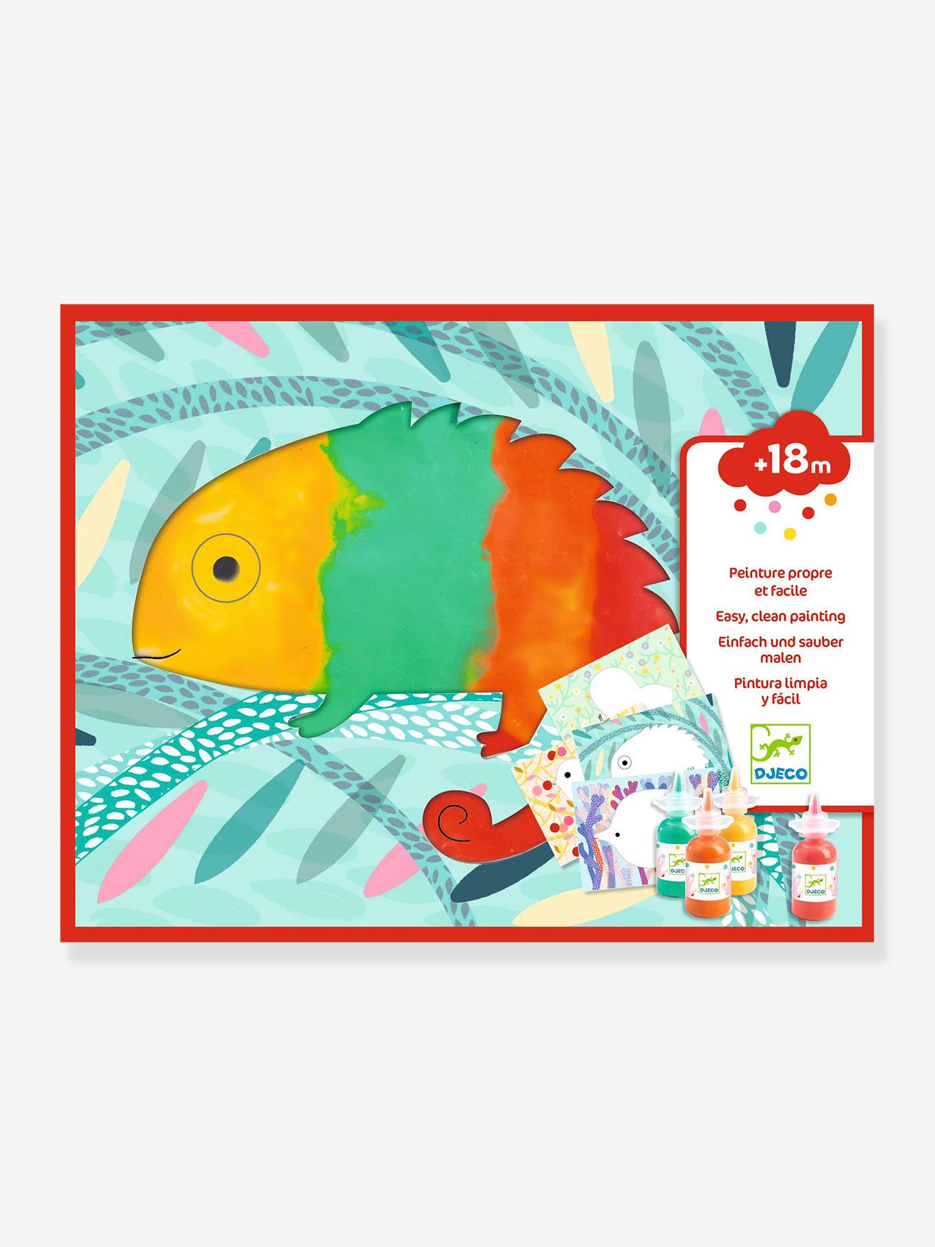 Peinture Petite barbouille DJECO vert