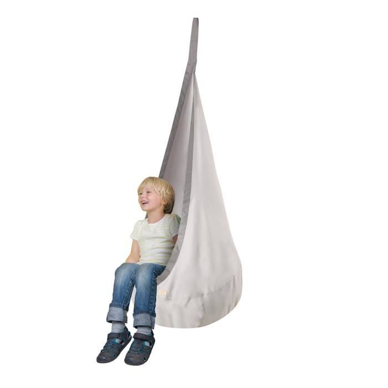 Roba Hamac Enfant Avec Coussin Gonflable 70x160cm - Chaise Suspendu Pour Enfant Pour Intérieur Et Ex