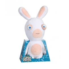 Jouet-Gipsy Toys - Lapins Crétins - Peluche - 40 Cm - Blanc