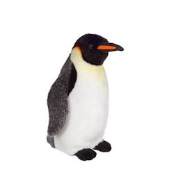 Peluche Pingouin Empereur - GIPSY TOYS - 30 cm - Noir - Pour Bébé - Intérieur  - vertbaudet enfant