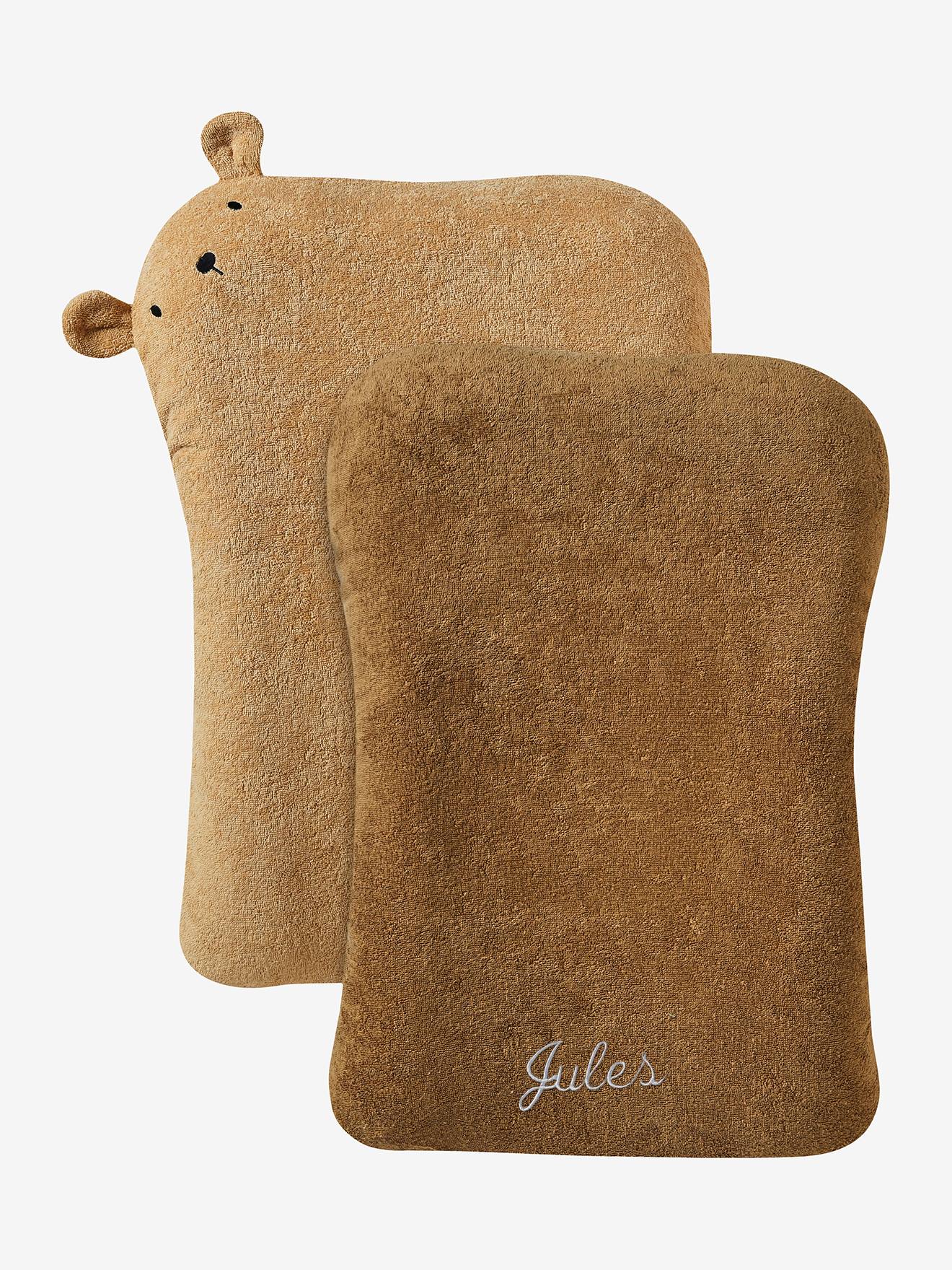 Lot 2 housses matelas à langer animaux ourson