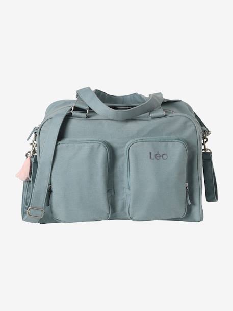 Vertbaudet - Sac à langer multipoches Family bleu