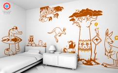 Linge de maison et décoration-Décoration-Kit Savane Australienne