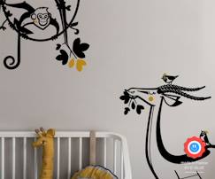 Linge de maison et décoration-Décoration-Papier peint, sticker-Joyeuse Antilope