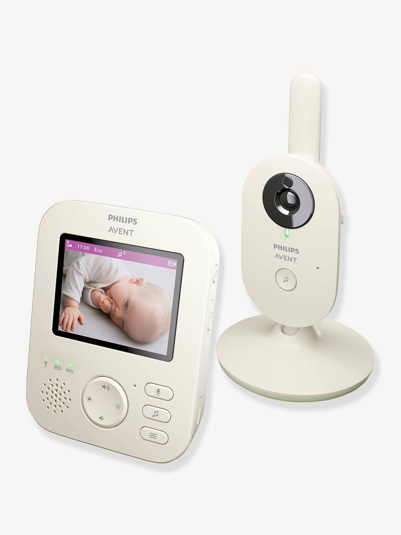 Ecoute-bébé vidéo numérique Philips AVENT SCD882/26 blanc