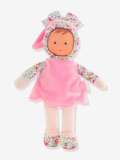 Jouet-Poupons et poupées-Doudou bébé Miss rose jardin en fleurs - COROLLE
