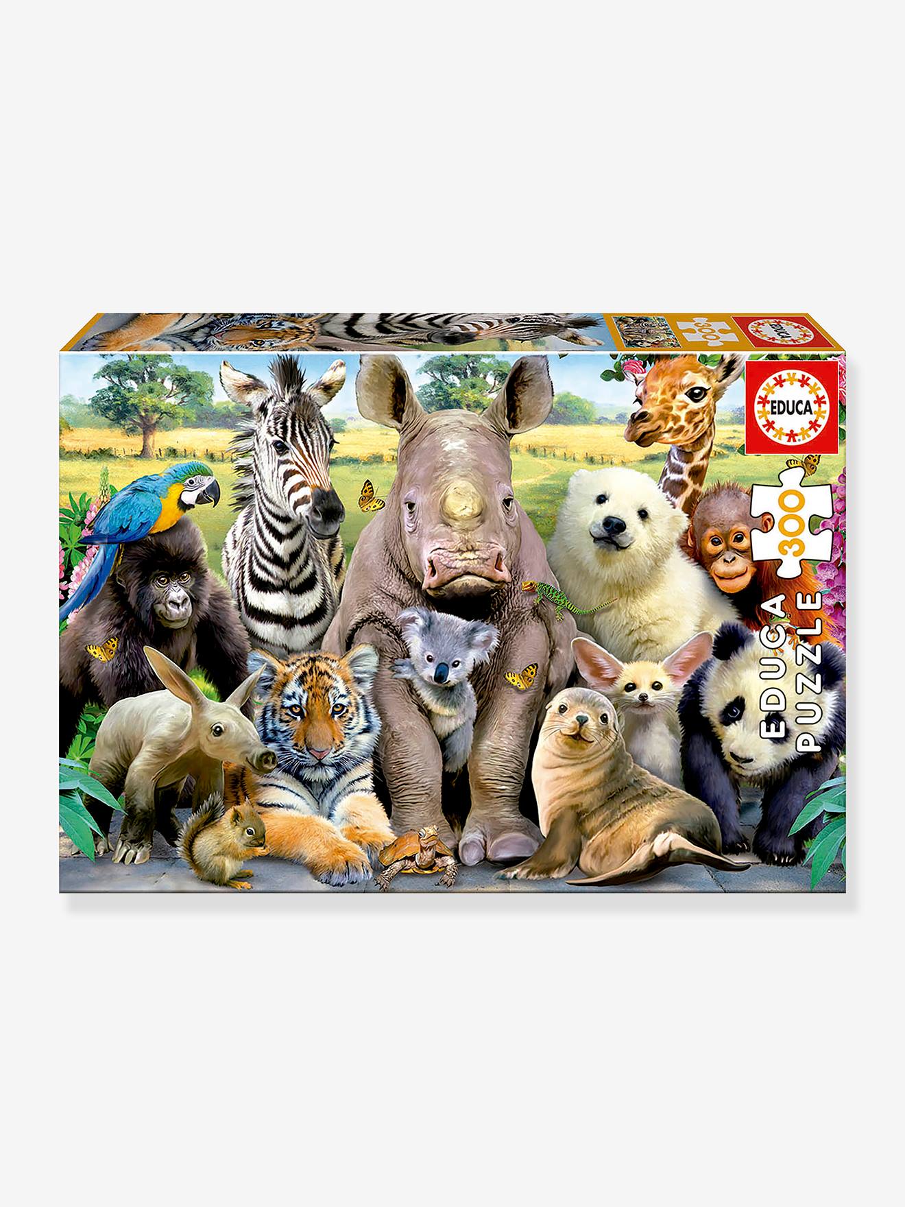 Puzzle 300 pcs Photo de classe des Animaux - EDUCA multicolore