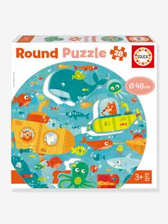 Idées cadeaux bébés et enfants-Puzzle rond Sous la mer - EDUCA - 28 pièces