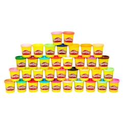 PLAY-DOH - Coffret de 36 pots de Pâte à modeler - Couleurs Multiples  - vertbaudet enfant