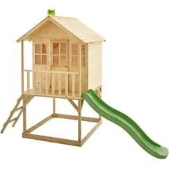 Maisonnette Tp Colline Avec Glissiere Tp Toys 306 X 137 X 230 Cm  - vertbaudet enfant