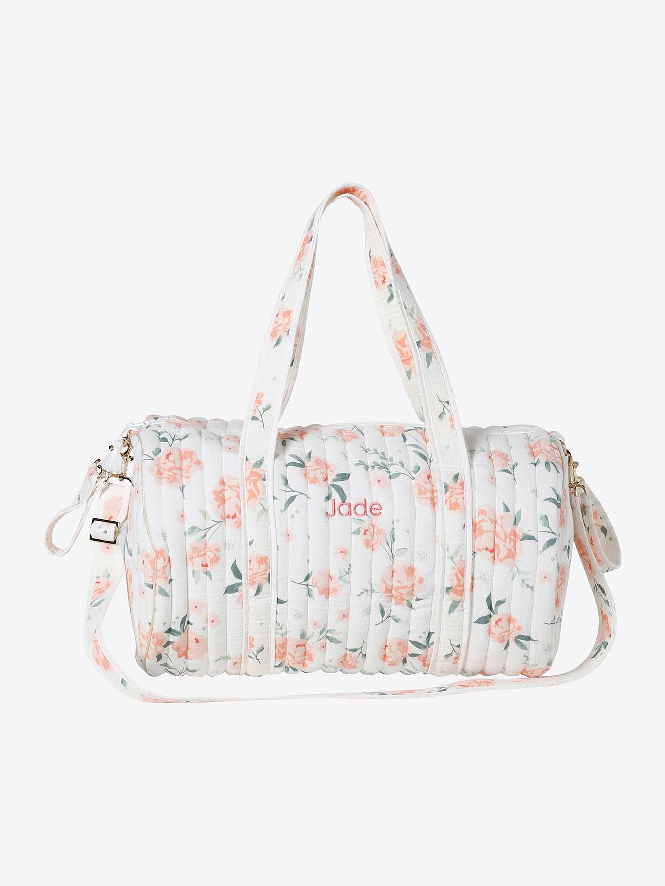 Sac à langer Baby Roll en gaze de coton eau de rose