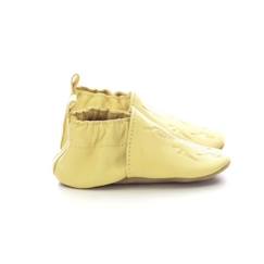 Chaussures-Chaussures fille 23-38-Chaussons-ROBEEZ Chaussons Stick And Cone jaune