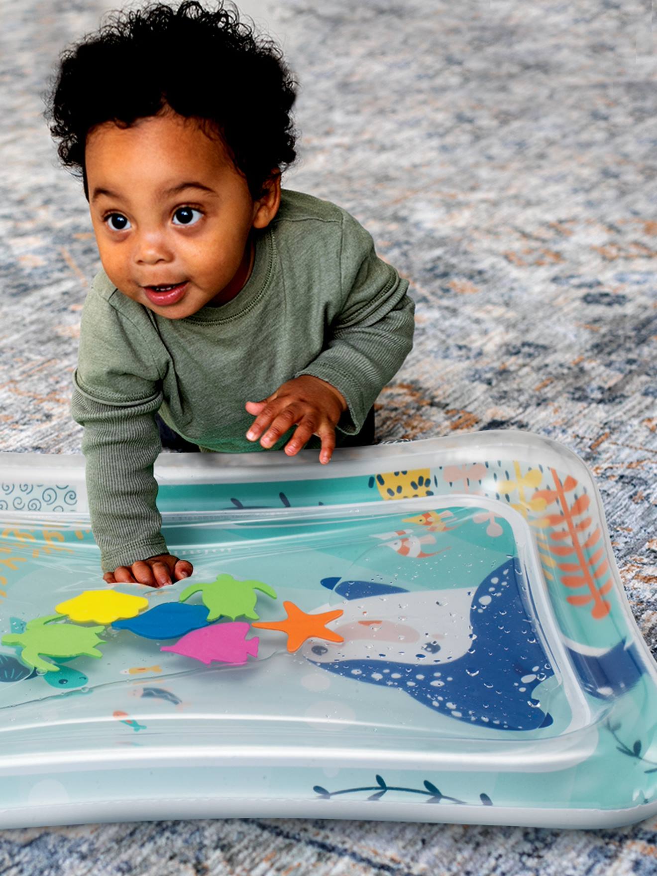Tapis d'eau géant Océan - INFANTINO multicolore