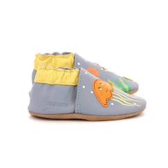 Chaussures-Chaussures fille 23-38-ROBEEZ Chaussons Seabed bleu