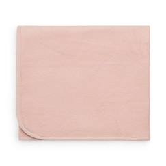 Couverture Berceau Rose Pale - JOLLEIN - Couverture pour bébé - 75 x 100 cm - Fille - 100% pur coton  - vertbaudet enfant