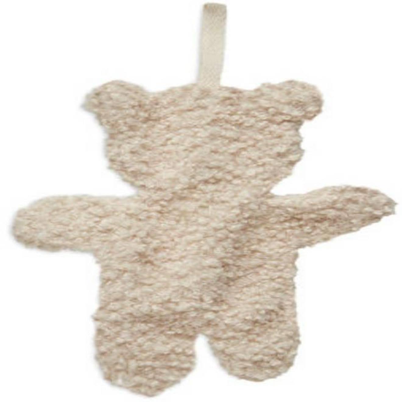 Attache Sucette Doux Teddy Bear Naturel - Jollein - Porte Tétine Bébé - Beige Beige (Jollein) - Image 1