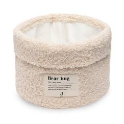 Chambre et rangement-Corbeille de rangement - bear-hug - Boucle Naturel - 14 x 18 cm - 100% polyester - Mixte