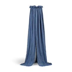 Chambre et rangement-Chambre-Lit bébé, lit enfant-Accessoires de lit-Jollein Voile Vintage 155 cm Bleu jean