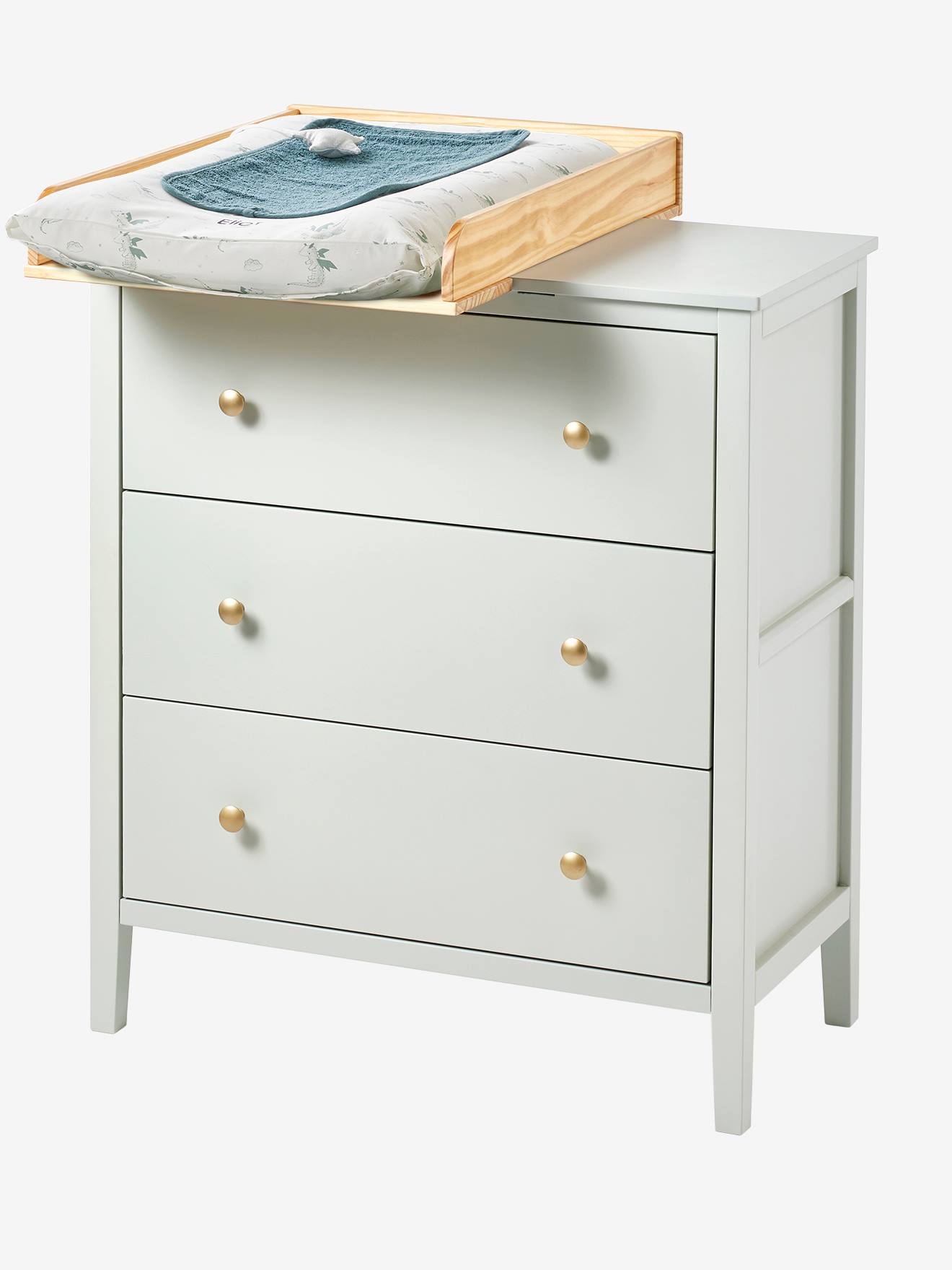 Commode PARISIENNE 42 cm vert d'eau (Vertbaudet) - Image 2