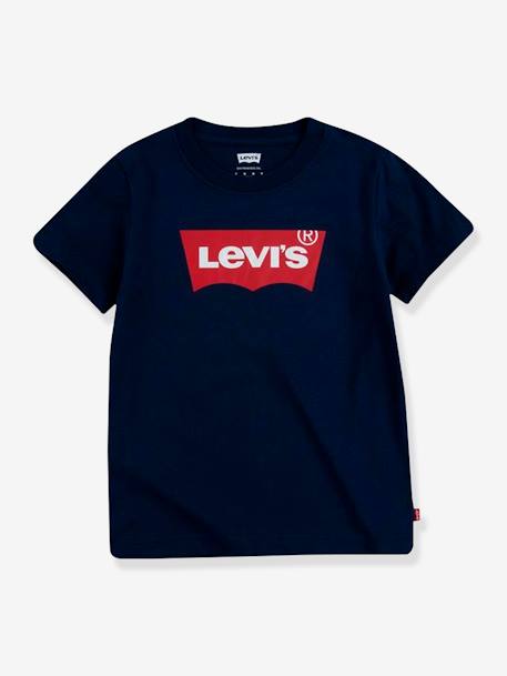 T-shirt Batwing garçon Levi's® blanc+bleu+bleu grisé 6 - vertbaudet enfant 