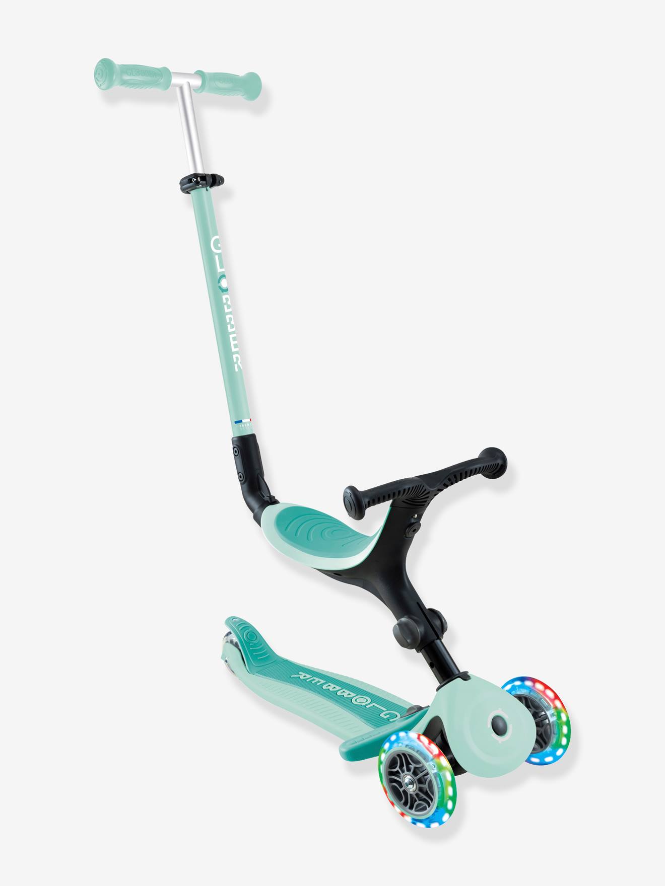 Trottinette évolutive - Go Up Active Lights - GLOBBER menthe