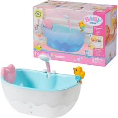 -Baignoire pour poupée BABY BORN avec effets lumineux et sonores - Canard de bain amovible - Enfant 3 ans et plus