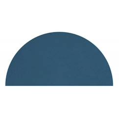 -Tapis Coton Demi Lune (bleu Foncé) par Lilipinso - 70 x 140 cm - Bleu - 70 x 140 cm