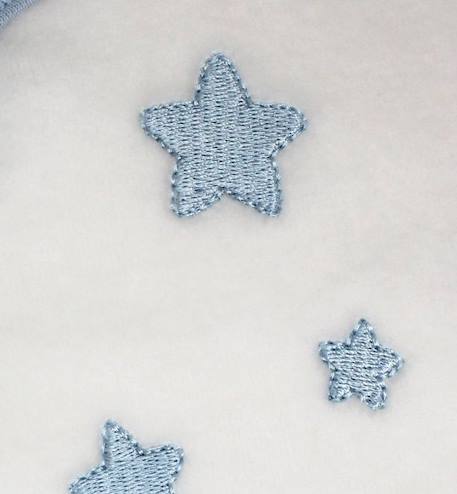 Pyjama bébé Coton Bio blanc motifs étoiles BEIGE+BLEU+GRIS+ROSE 9 - vertbaudet enfant 