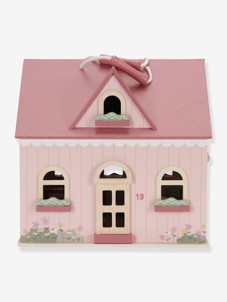 Petite Maison de poupée en bois - LITTLE DUTCH rose 2 - vertbaudet enfant 