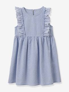 -Robe seersucker fille