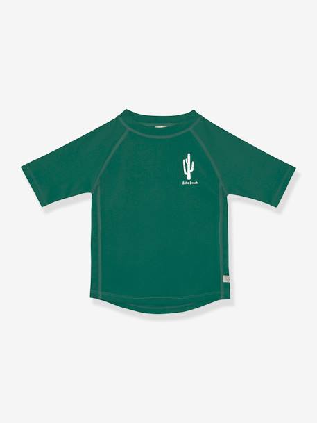 Tee-shirt anti-UV bébé Arc-en-ciel LÄSSIG manches courtes blanc+écru+rose poudré+vert 11 - vertbaudet enfant 