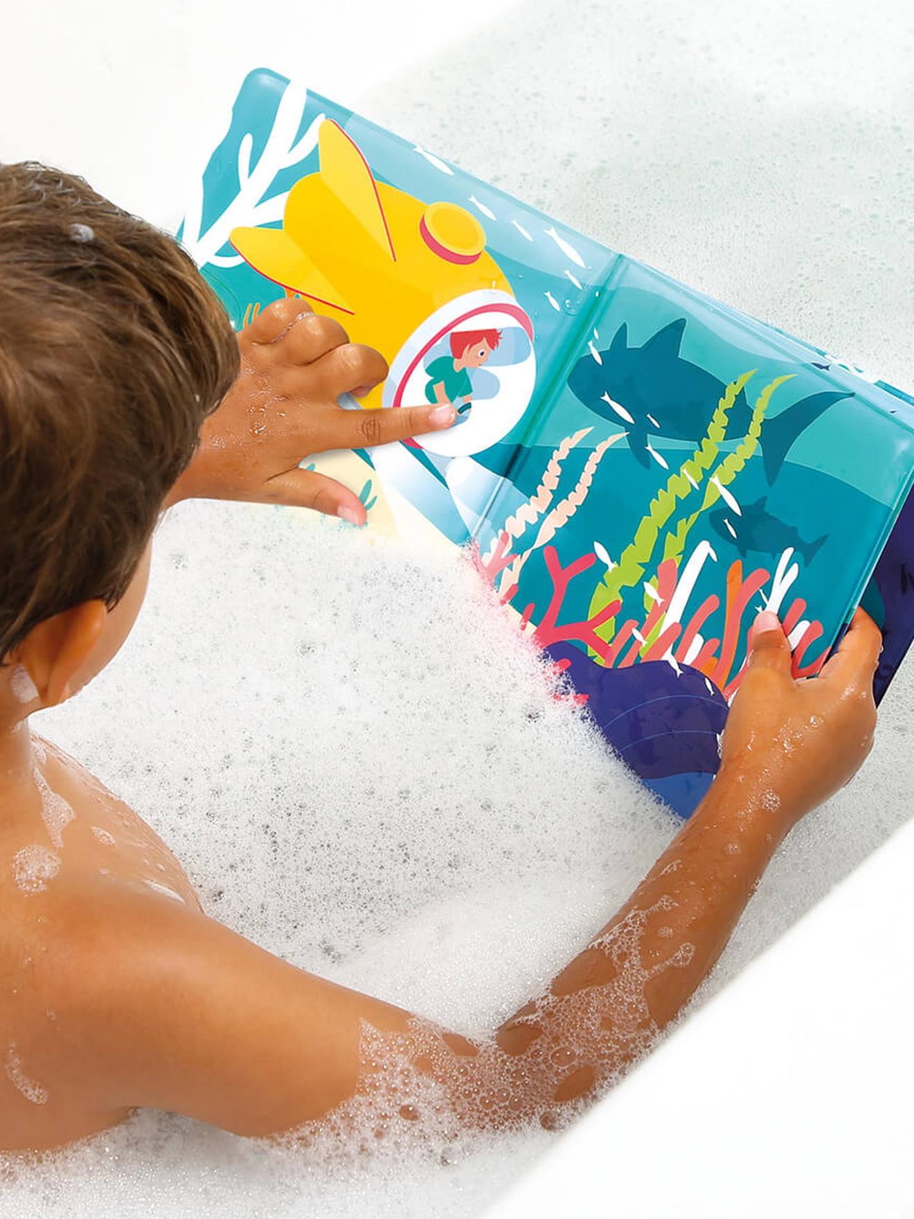 Livre de bain magique - bleu (Ludi) - Image 1