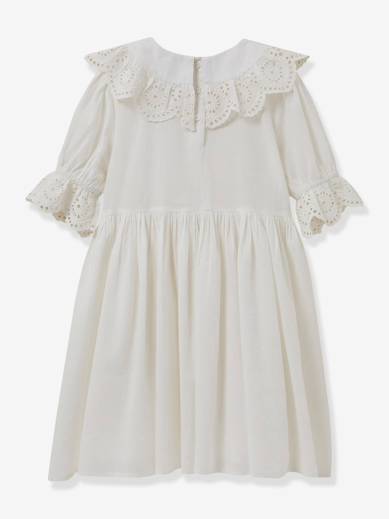 Robe de ceremonie Adeline fille CYRILLUS blanc Cyrillus