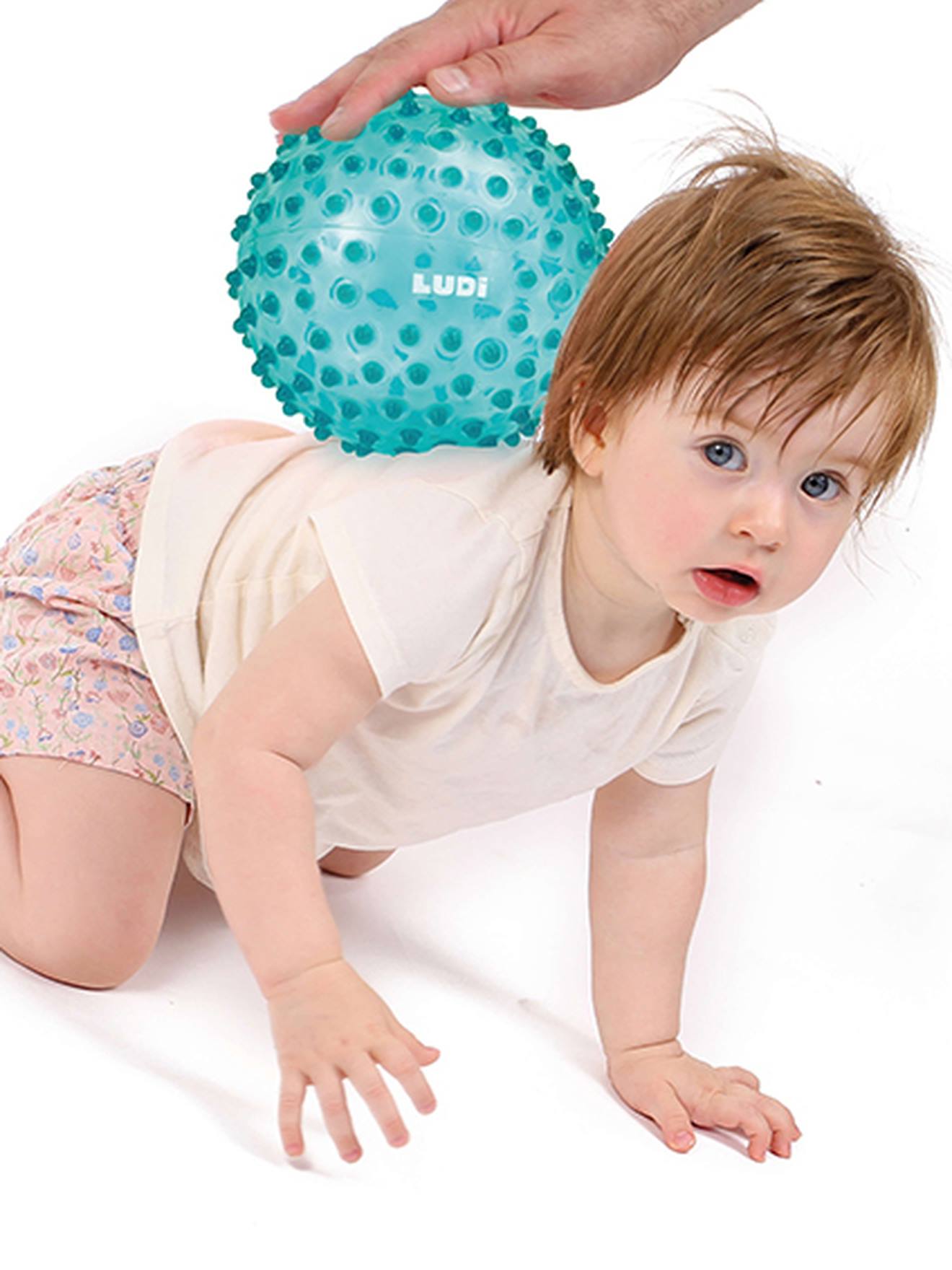 Balle sensorielle - bleu (Ludi) - Image 1